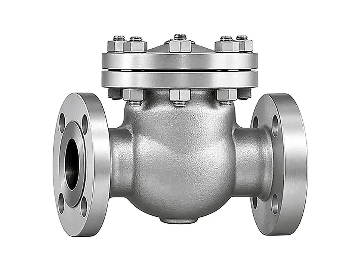 Válvula retención a clapeta Acero al carbono - producto industrial Briend