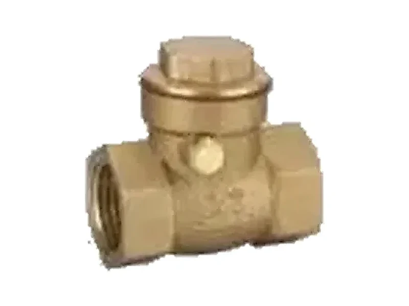 Válvula retención a clapeta 90º bronce